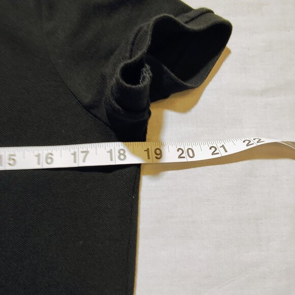 Lauren Ralph Lauren Women's S/P Black on Black Polo - Picture 6 of 8